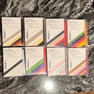 Cricut Joy Insert Card 8 Packs (90 cards and envelopes)